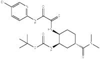 [(1R,2S,5S)-2-[[2-[(5-氯吡啶-2-基)氨基]-2-氧代乙?；鵠氨基]-5-(二甲基氨基羰基)環己基]氨基甲酸叔丁酯